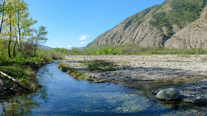 Piemont Gebirge in Italien - Parco Naturale Regionale dell'Antola