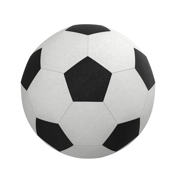 Soccer ball - classic. Isolated 