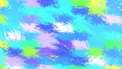 Scattered color abstract background concept with color splash design with cool colors
