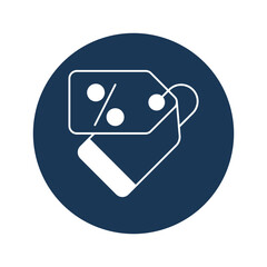 Sale tag Vector Icon

