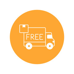 Free shipping Vector Icon


