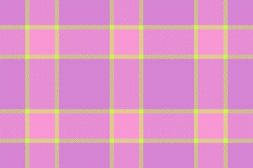 Fototapeta premium Vector seamless pattern. Textile fabric check. Tartan background texture plaid.