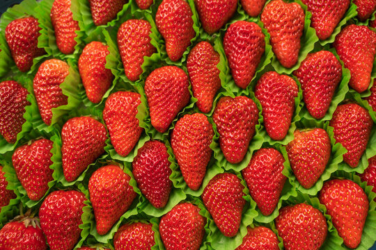 Strawberries background. Strawberry. Food background. High quality photo