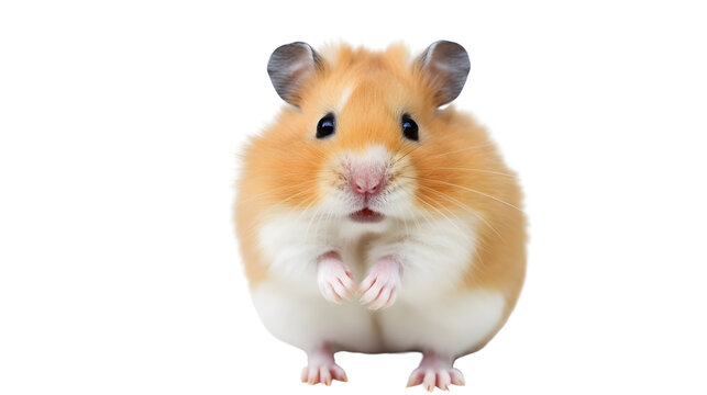 Cute Hamster on transparent background png