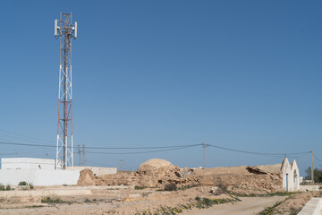 View of Djerba, a large island in southern Tunisia