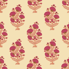 Digital Textile Design and Beautiful ethnic and Mughal art Pattern and motif, digital print 