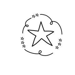 Doodle star