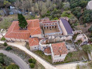 Monastery of San Pedro de Arlanza in Covarrubias Burgos