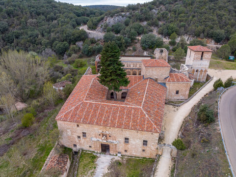 Monastery of San Pedro de Arlanza in Covarrubias Burgos