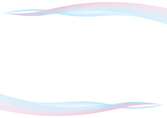 線で描いた光や風や波の抽象的なイメージ