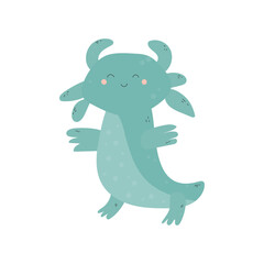 angelfish  isolated flat vector illustration