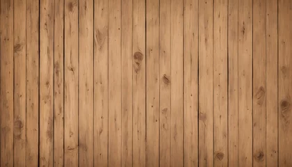 Foto auf Acrylglas Dark brown wooden plank background, wallpaper. Old grunge dark textured wooden background,The surface of the old brown wood texture, top view brown pine wood paneling. Generative AI © 360VP