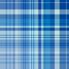 Seamless pattern in exciting blue colors for plaid, fabric, textile, clothes, tablecloth and other things. Vector image.
