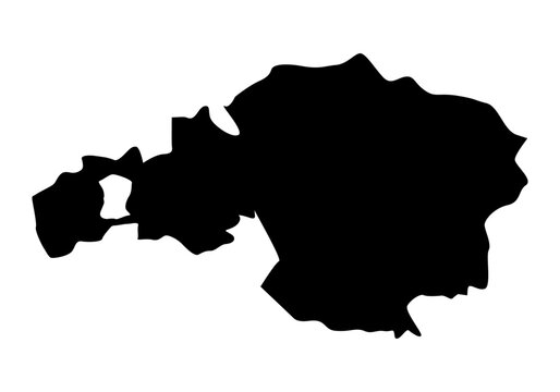 Icono de la provincia de Vizcaya en negr