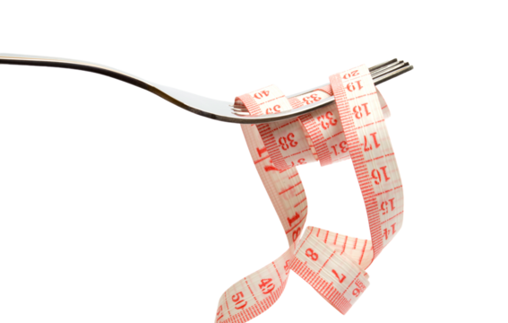 Diet concept. Losing weight and eat healthy