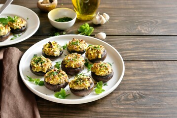 Stuffed mushrooms