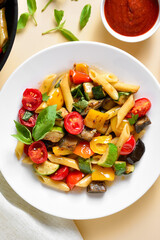 Ratatouille pasta salad