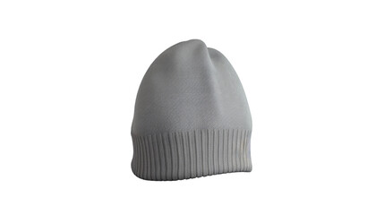Beanie isolated on transparent background. Generative AI