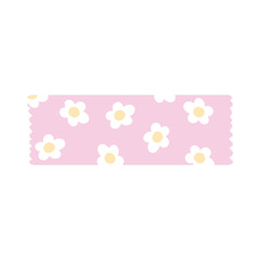 daisy cute pink tape