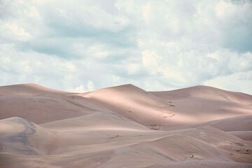 Fototapeta na wymiar Colorado, Great Sand Dunes national park landscape