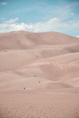 Colorado, Great Sand Dunes national park landscape