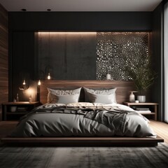 Lavish Bedroom Escape with Sunlit Interiors, Designer Touches, and Plush Comfort..