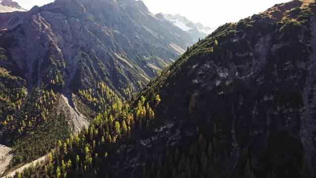 Luftaufnahme von Schiesshorn in der Schweiz