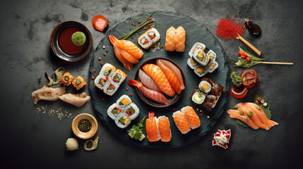 Delicious Sushi Food Photography
