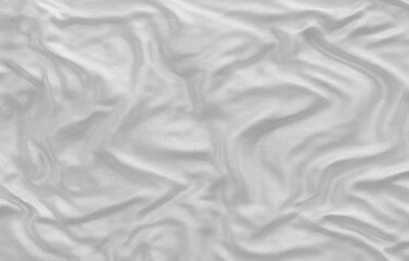 White fabric texture background, 3d Rendering