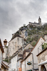 Rocamadour landmarks, France