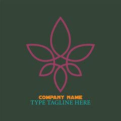 Unique boutique logo design by Illustrator