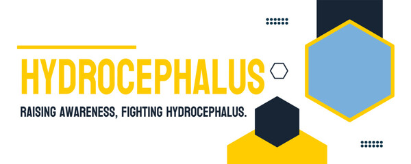 HYDROCEPHALUS - a buildup of cerebrospinal fluid in the brain