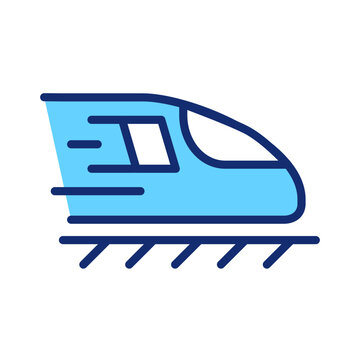 recommend clip art: Train pixel perfect RGB color icon. Rail road. Passenger and cargo transportation. Public transport. Isolated vector illustration. Simple filled line drawing. Editable stroke. Arial font used