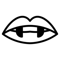 vampire teeth dualtone 