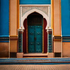 entrance to the mosque