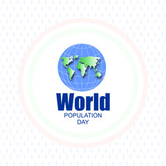 World Population Day, Population day, earth, world, globe, planet, eco, map, ecology, green, illustration, icon, environment, symbol, vector, nature, concept, business, design, global, sign, recycle, 