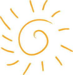 sun, abstract, symbols vector, design, illustration, graphic, clipart