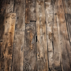 Wooden background made of planks of the same width.