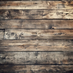 Obraz premium Wooden background made of planks of the same width.