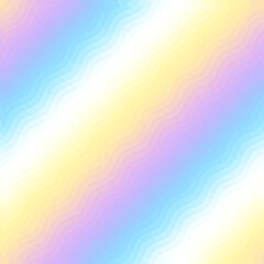 Abstract seamless geometric ornament pattern. Diagonal gradient background. Vector image. © kastanka