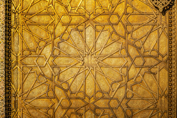 Golden Door, Royal Palace - Dar Al-Makhzen, Morocco