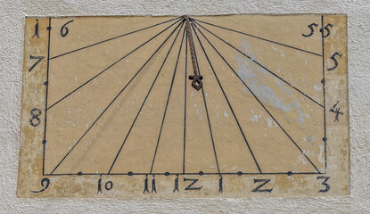 old sundial
