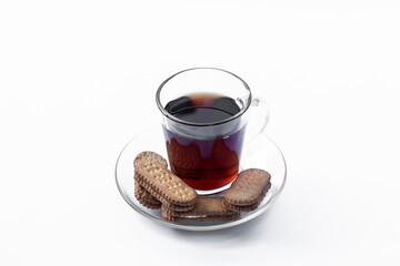 Morning tea, tea and biscuits
