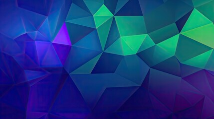 Fototapeta premium Purple blue green abstract background. Geometric pattern. Modern background with space for design. Web banner. Illustration. Website header. Panoramic. Generative AI.