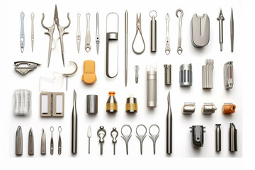 set of knives Generative AI