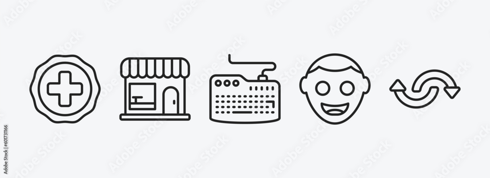 Poster ultimate glyphicons outline icons set. ultimate glyphicons icons such as plus button, groceries shop