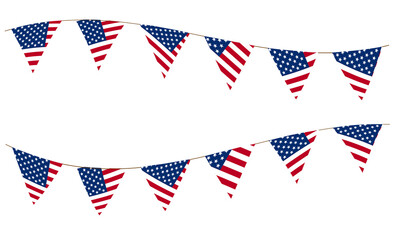 Fototapeta premium transparency graphics USA Flag illustration background