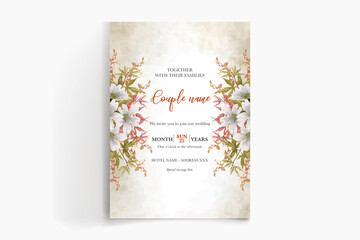 save the date wedding invitation templates psd