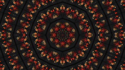 Very nice kaleidoscope images for your design.