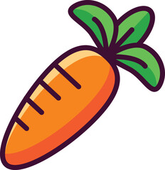 illustration of a carrot